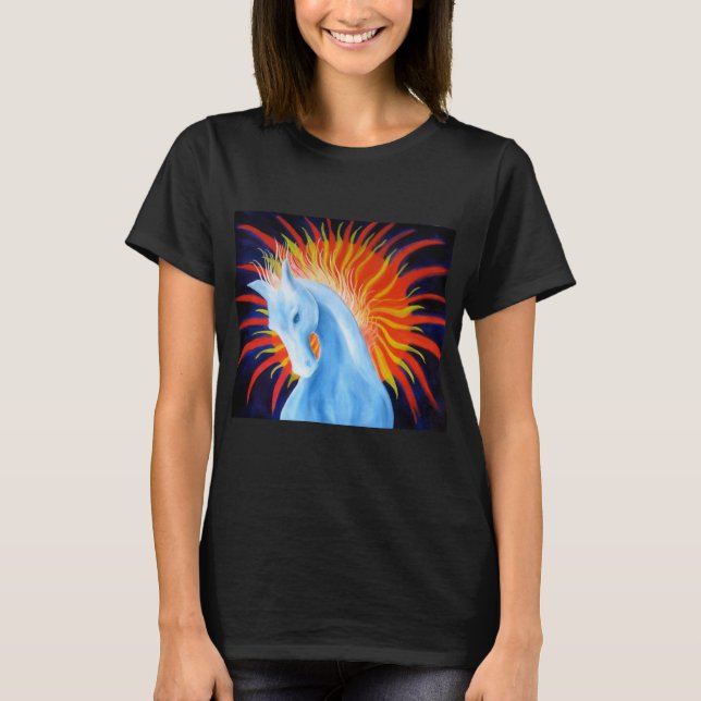 Camiseta del caballo del alcohol (Anverso)