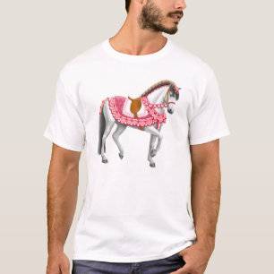 Camiseta del caballo del desfile del día de San