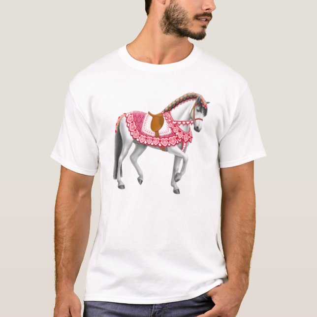 Camiseta del caballo del desfile del día de San (Anverso)