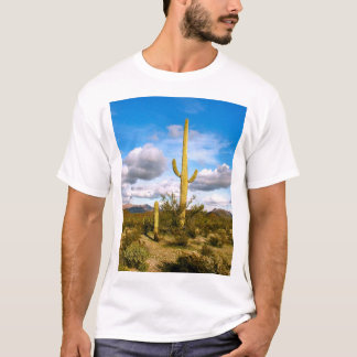 Camiseta del cactus del Saguaro
