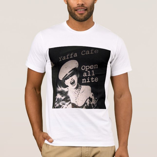 Camiseta del café de Yaffa (Anverso)