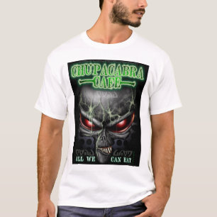 Camiseta del café del Chupacabra (extranjero)