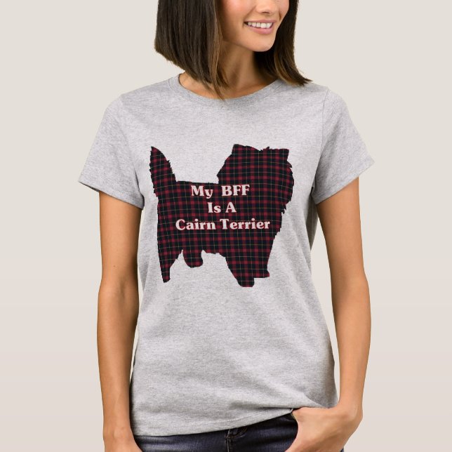 Camiseta del Cairn Terrier BFF (Anverso)