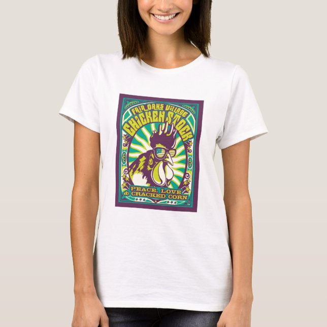 Camiseta del caldo de pollo de 2009 mujeres (Anverso)