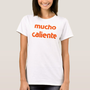 camiseta del caliente del mucho