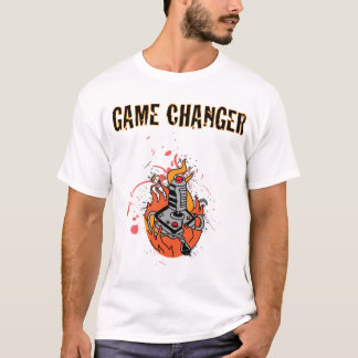 Camiseta del cambiador del juego