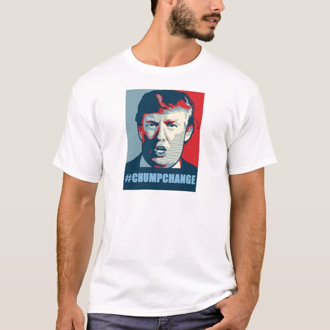 Camiseta del cambio del zoquete de Donald Trump (Anverso)