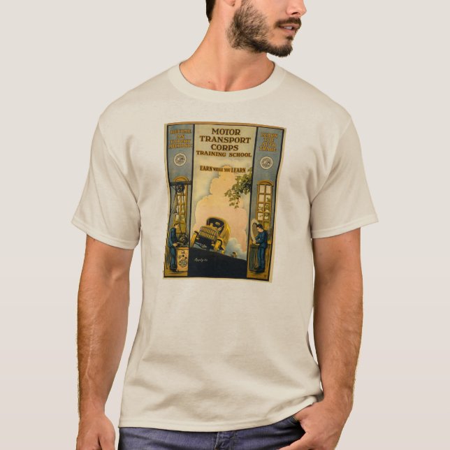 Camiseta del camión de ejército (Anverso)