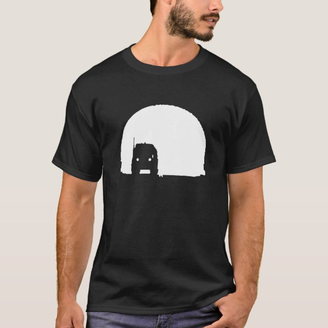 Camiseta del camión del duelo - adaptable (Anverso)