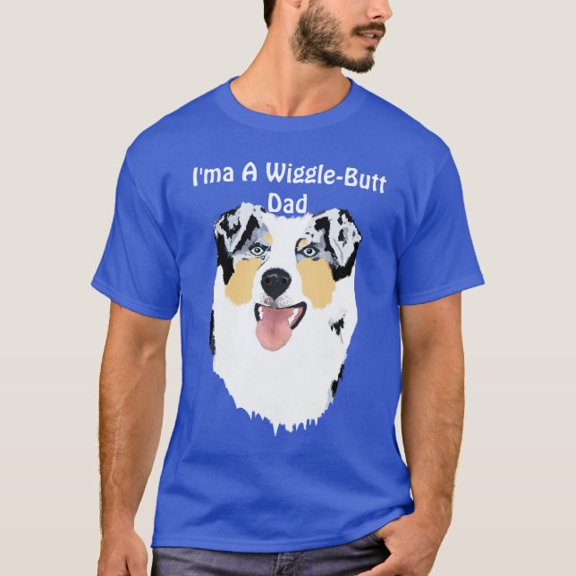 Camiseta Del "camiseta australiana papá del Meneo-Extremo (Anverso)