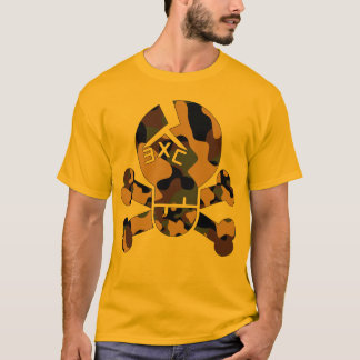Camiseta Del "camiseta hueso de Camo" de las virutas para