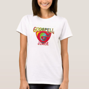 Camiseta Del "camiseta llana del logotipo Jr. de Godspell"