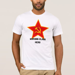 Camiseta Del "camiseta roja héroe de la clase obrera" de la