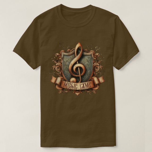Camiseta del Campamento de Música (Diseño del anverso)