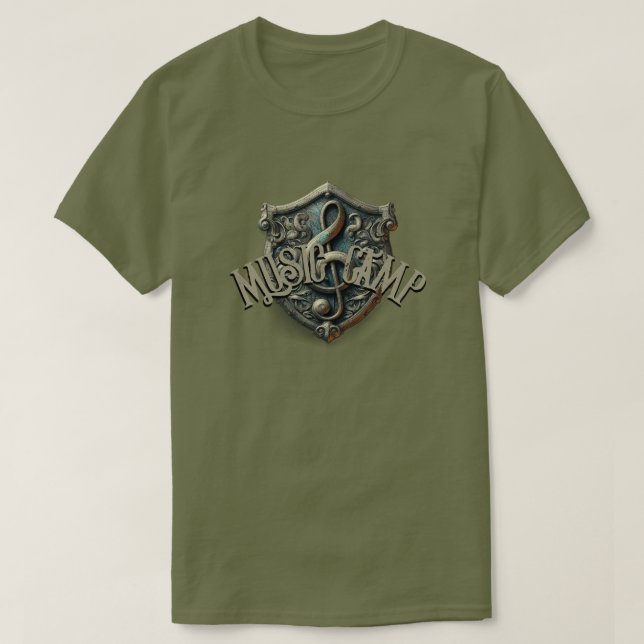 Camiseta del Campamento de Música (Diseño del anverso)