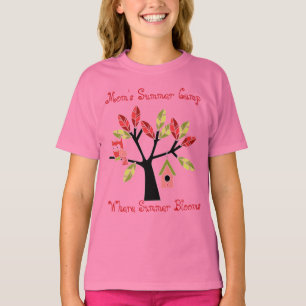 Camiseta del campamento de verano de la mamá
