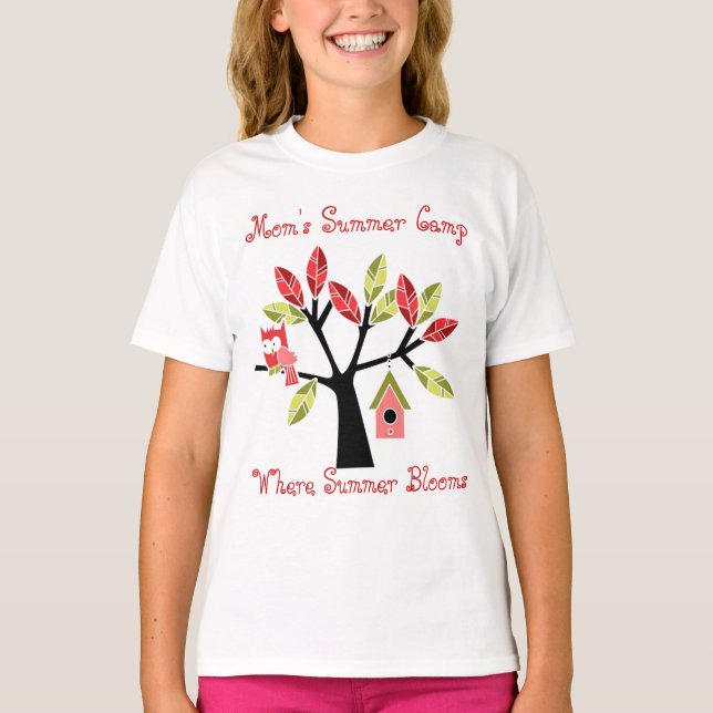 Camiseta del campamento de verano de mamá (Anverso)