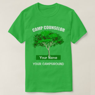 Camiseta del Campamento del Consejero
