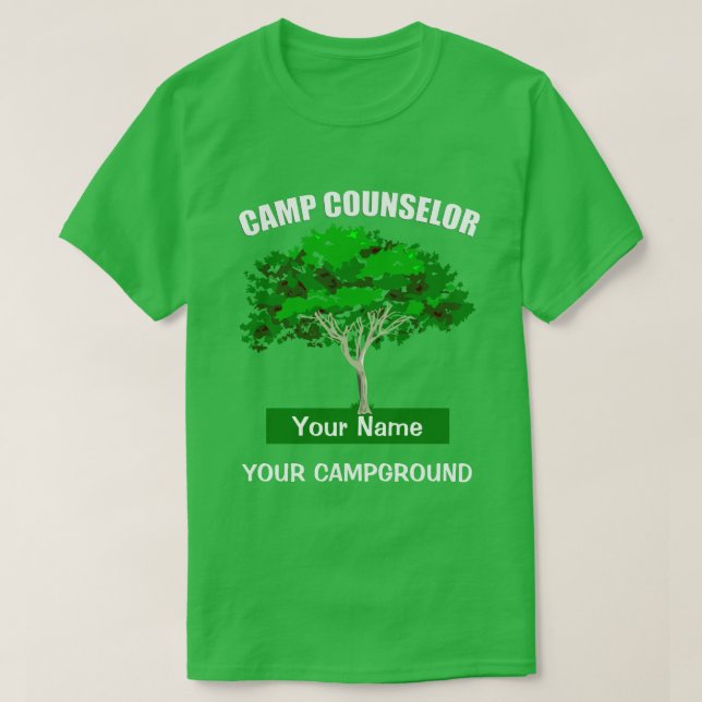 Camiseta del Campamento del Consejero (Diseño del anverso)