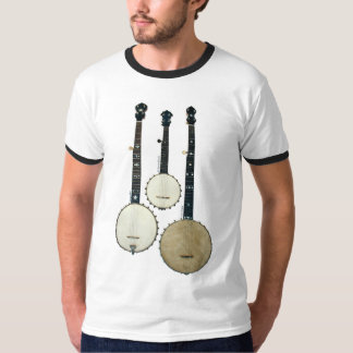 Camiseta del campanero de 3 hombres de los banjos