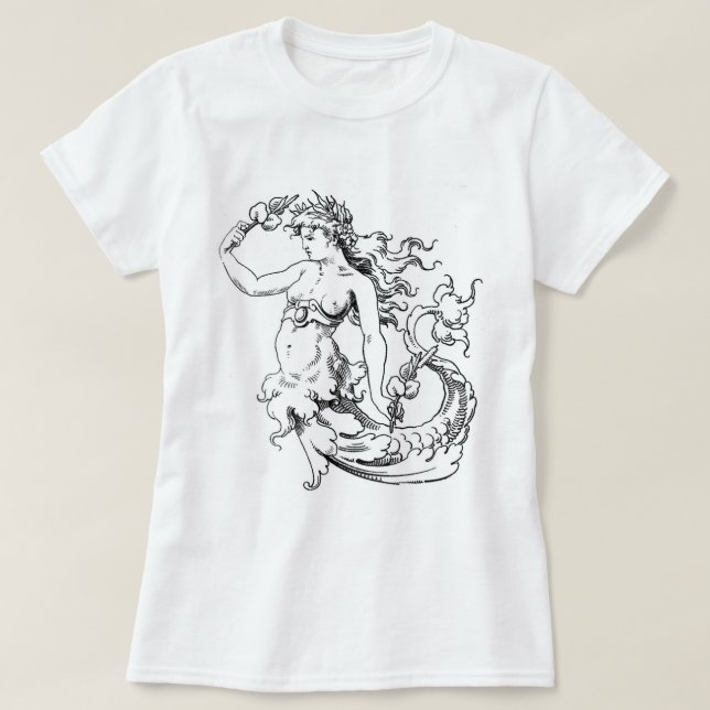 Camiseta del campanero de Bella de la SIRENA (Diseño del anverso)