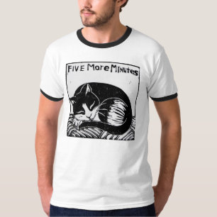 Camiseta del campanero de cinco más de los minuto