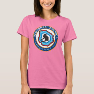 Camiseta del campanero de GeoCorps América de las