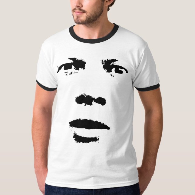 Camiseta del campanero de la cara (Anverso)