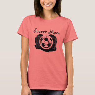Camiseta del campanero de la mamá del fútbol