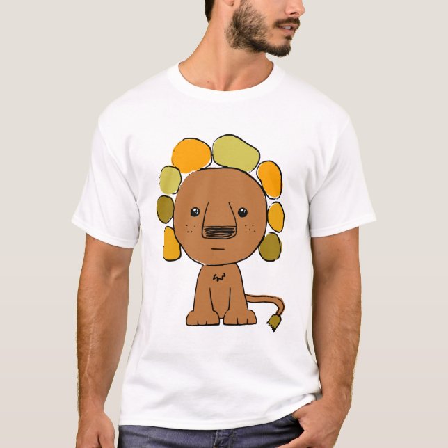 Camiseta del campanero de la mezcla del león (Anverso)