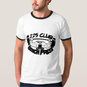 Camiseta del campanero de la prensa de banco de