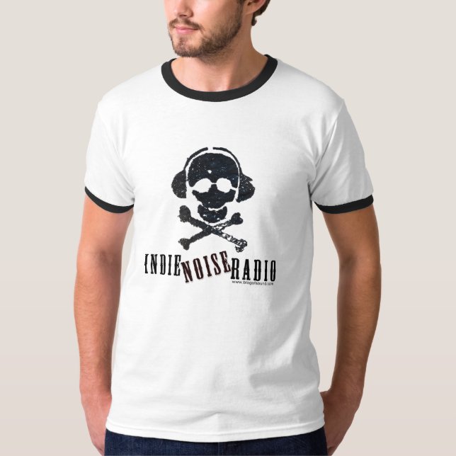 Camiseta del campanero de la radio del ruido del (Anverso)