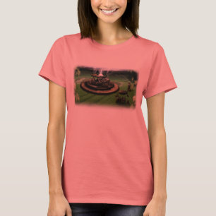 Camiseta del campanero de los círculos de la