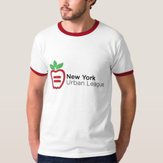 Camiseta del campanero de los hombres del logotipo (Anverso)