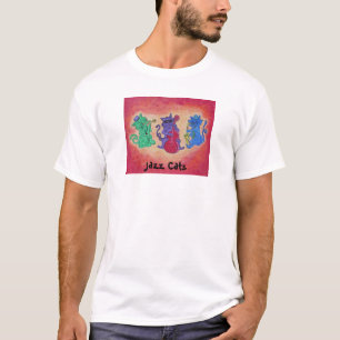 Camiseta del campanero de los hombres - gatos del