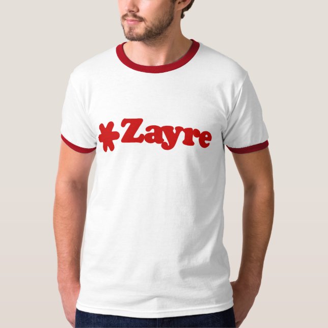 Camiseta del campanero de Zayre (Anverso)