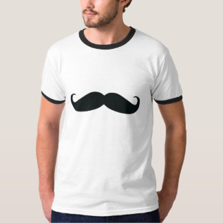 Camiseta del campanero del bigote de los hombres