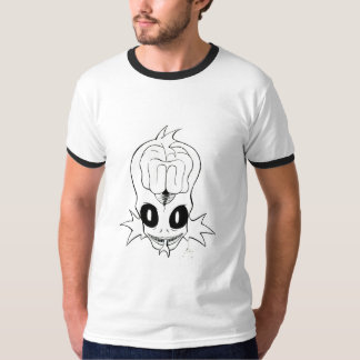 Camiseta del campanero del cerebro del lagarto