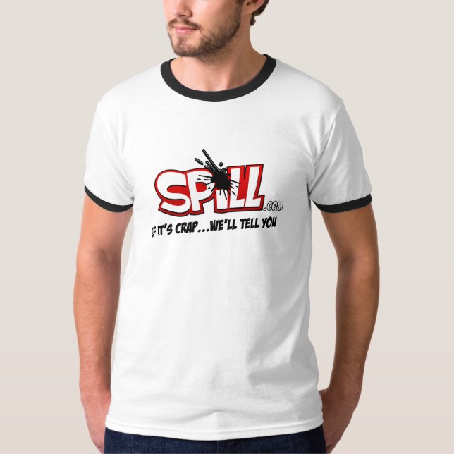 Camiseta del campanero del derramamiento (Anverso)