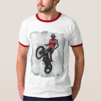 Camiseta del campanero del jinete de los ensayos