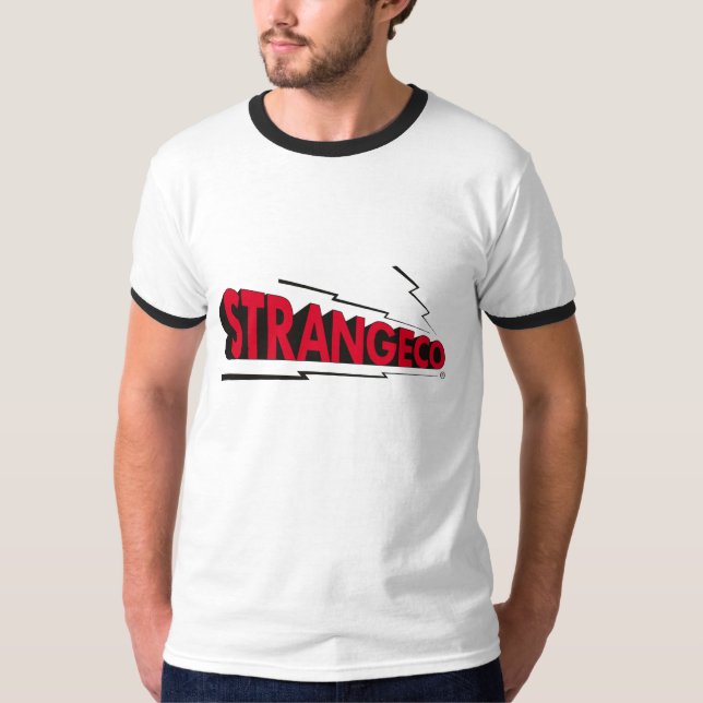 Camiseta del campanero del LOGOTIPO de STRANGECO (Anverso)