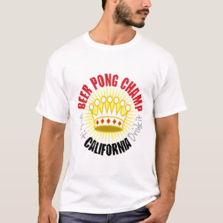 Camiseta del campeón de Pong de la cerveza de