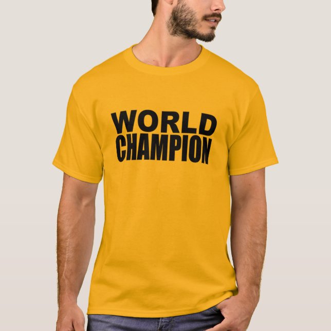 Camiseta del campeón del mundo (Anverso)