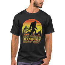 Camiseta del campeón del mundo del escondite,