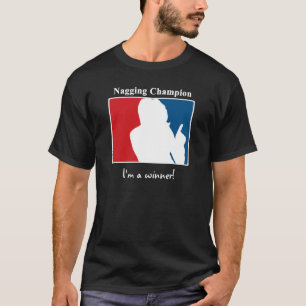 Camiseta del campeón que regaña para las mujeres