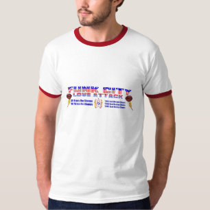 Camiseta del campeonato del ataque del amor de la