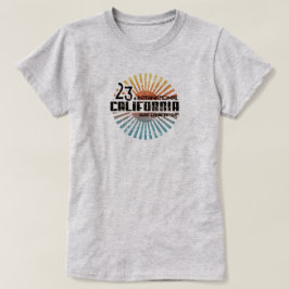 Camiseta del CAMPEONATO Femenino CALIFORNIA