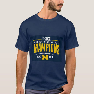camiseta del campeonato michigan big ten