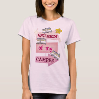 Camiseta del campista del Grunge rv