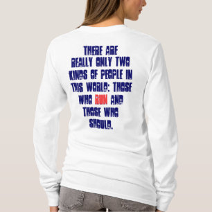 Camiseta del campo a través